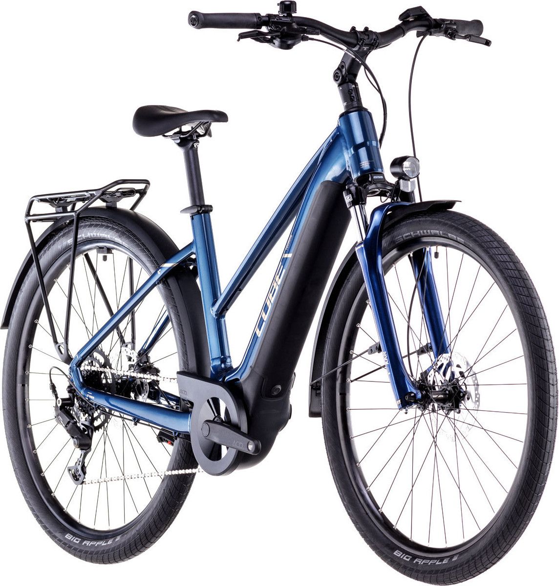 Cube Touring Hybrid One 500 Trapeze Electric Hybrid Bike Shimano