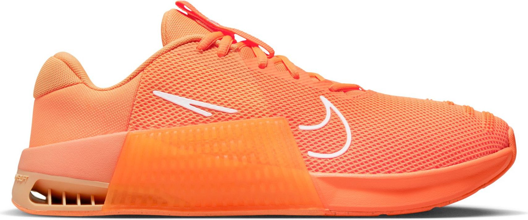 Nike training shoes orange best sale