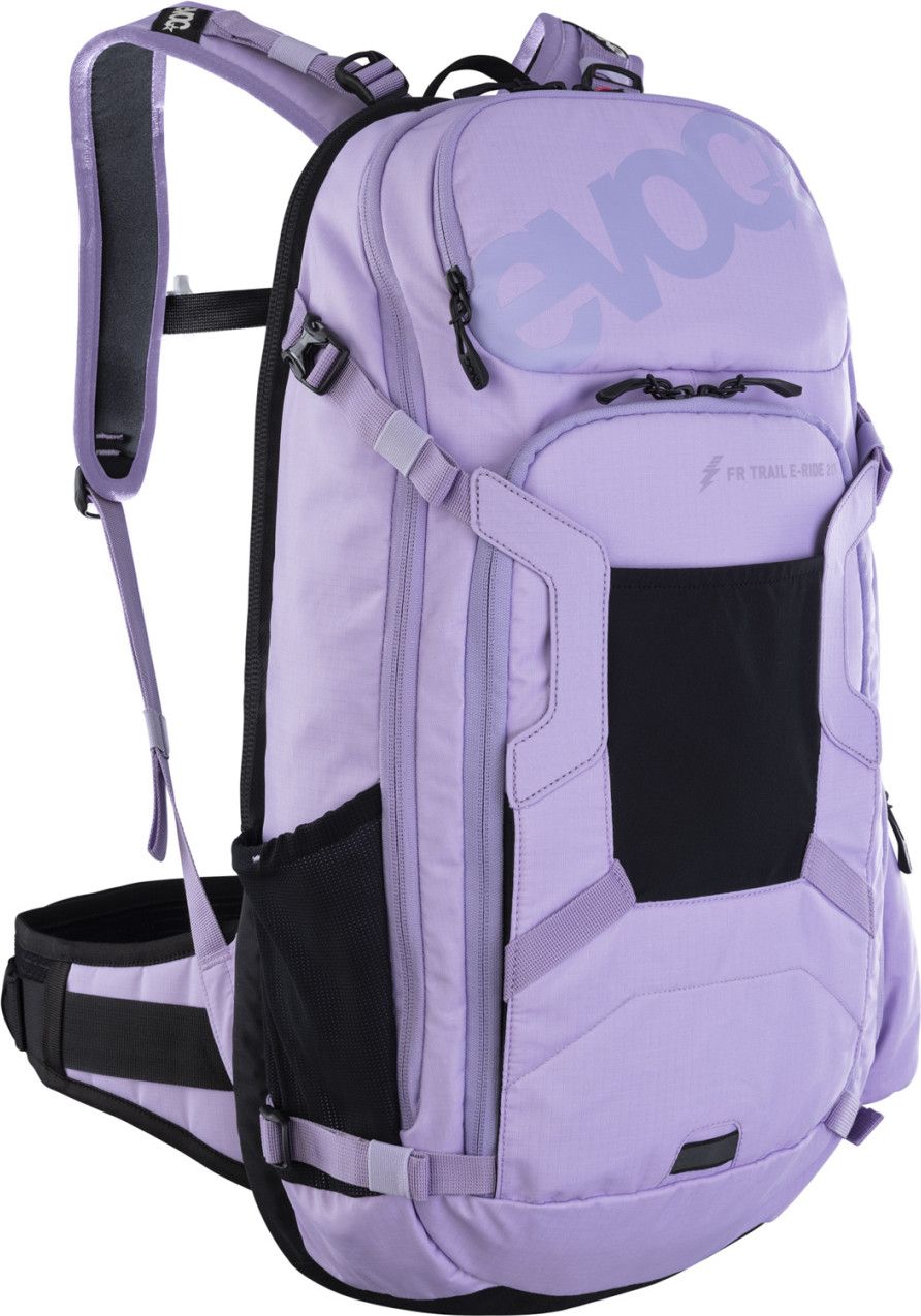 Sac à Dos avec Protection Dorsale Evoc FR Trail E-Ride 20L Violet