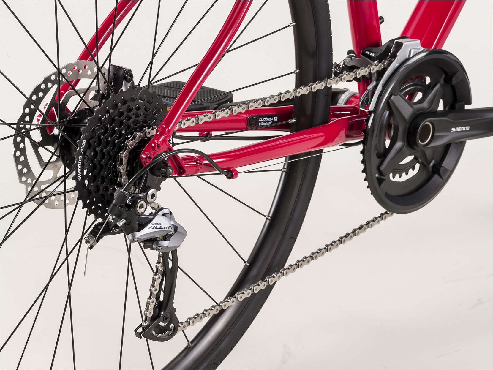 Trek FX 3 Disc Women s City Bike Shimano Acera 9S Magenta 2021 Alltricks