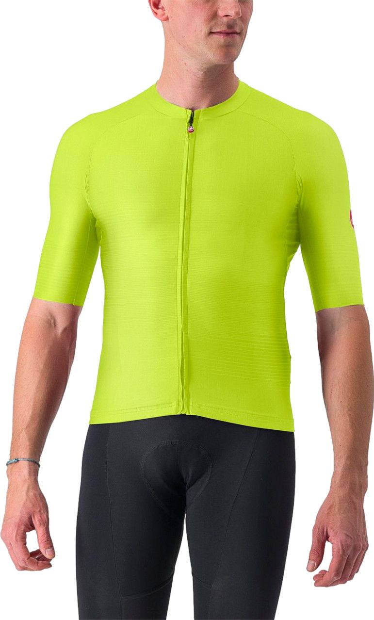 Castelli Aero Race Short Sleeve Jersey Yellow