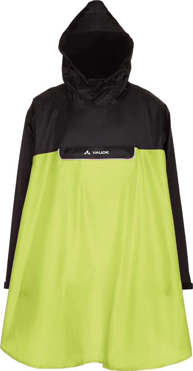 Vaude Valero Poncho Neon Yellow Black Alltricks