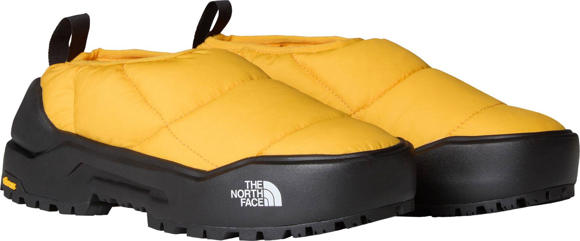 The North Face Base Camp Thermoball Yellow Slippers  display picture 2