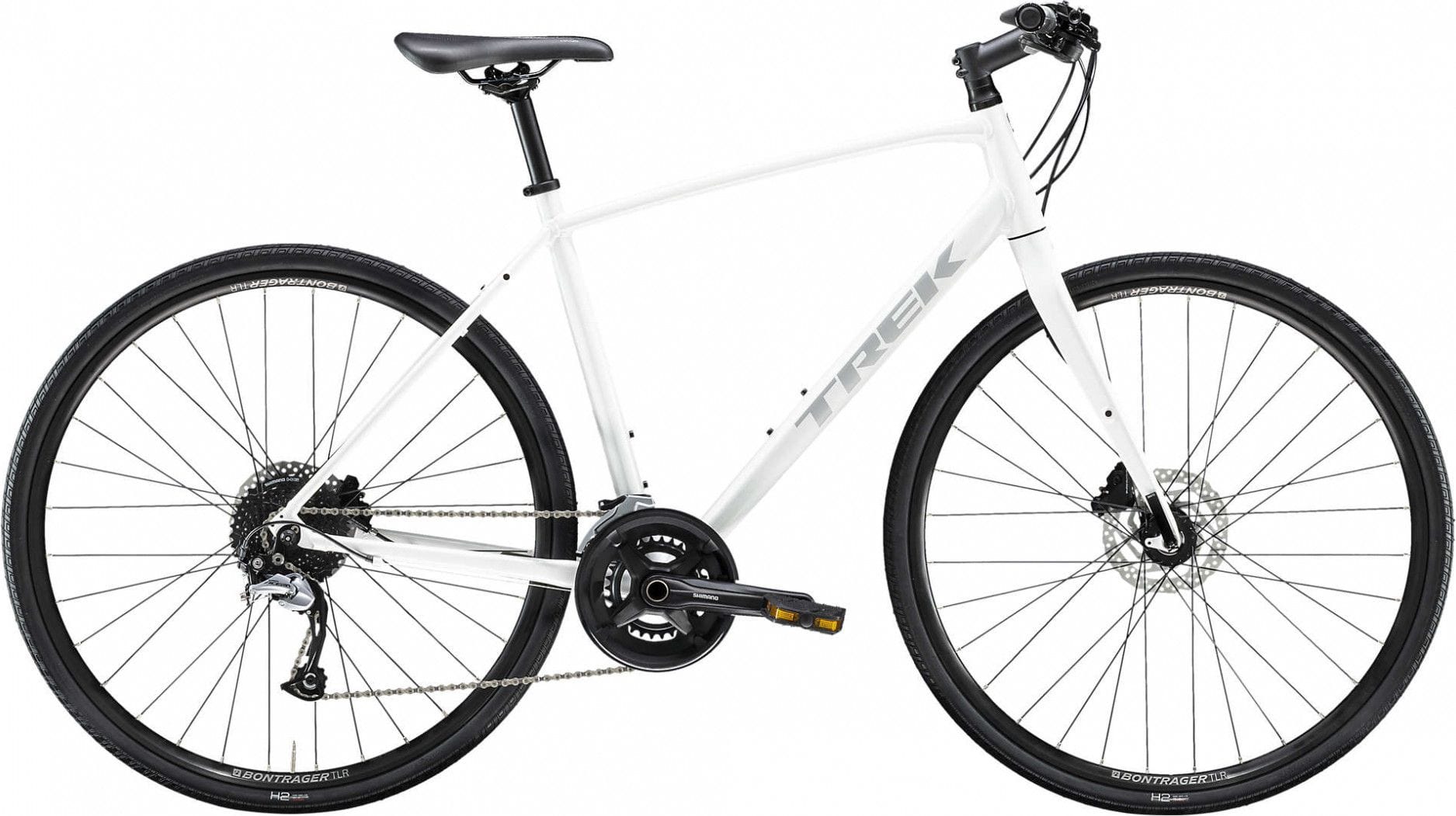 Trek FX 3 Disc City Bike Shimano Acera 9S White 2020 Alltricks