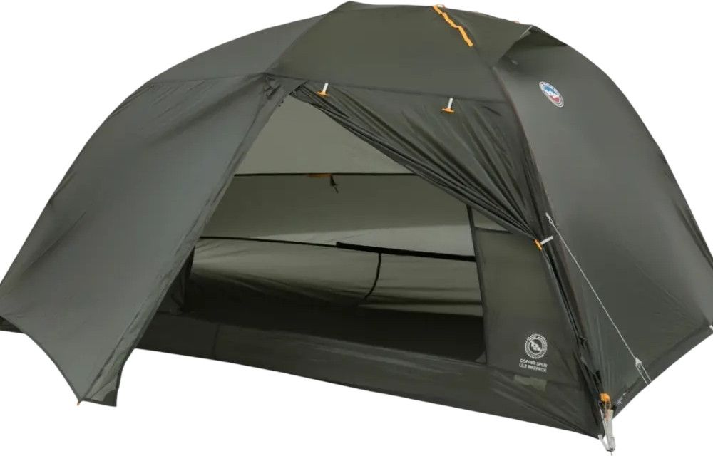 two room tent Core 12 Person Instant Cabin with Side Entrance ac valhalla ledecestre gear and a zipper Carbon Front Aluminium Rear Color:Black/Red Line