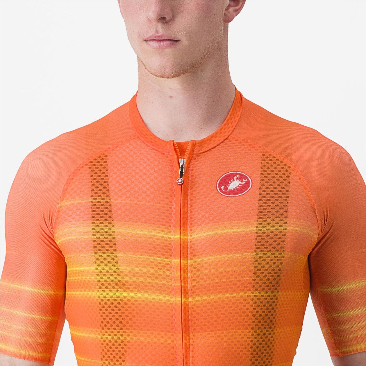 Castelli climber's 3.0 Jersey Sサイズ Castelli Climber's 3.0 SL Jersey - Orange Cycle | Orlando, FL