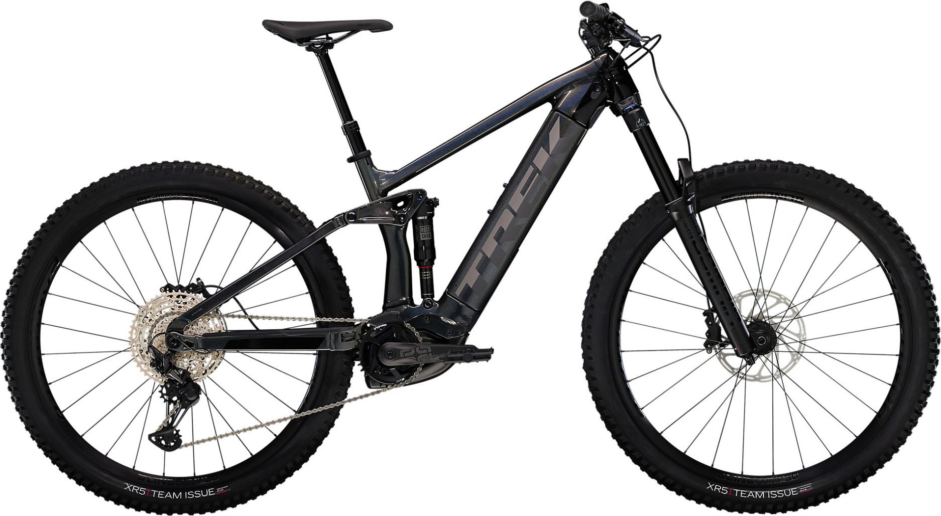 Trek Rail 7 Shimano SLX / XT 12V 625 Wh 29'' Black / Prismatic  All-Suspended Electric Mountain Bike | Alltricks.com