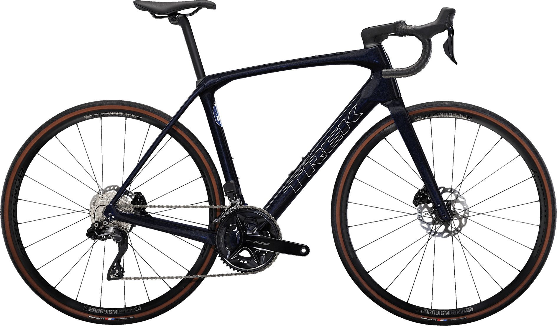 Trek Domane SL Shimano 105 Di2 12V 700 mm Blue Road Bike