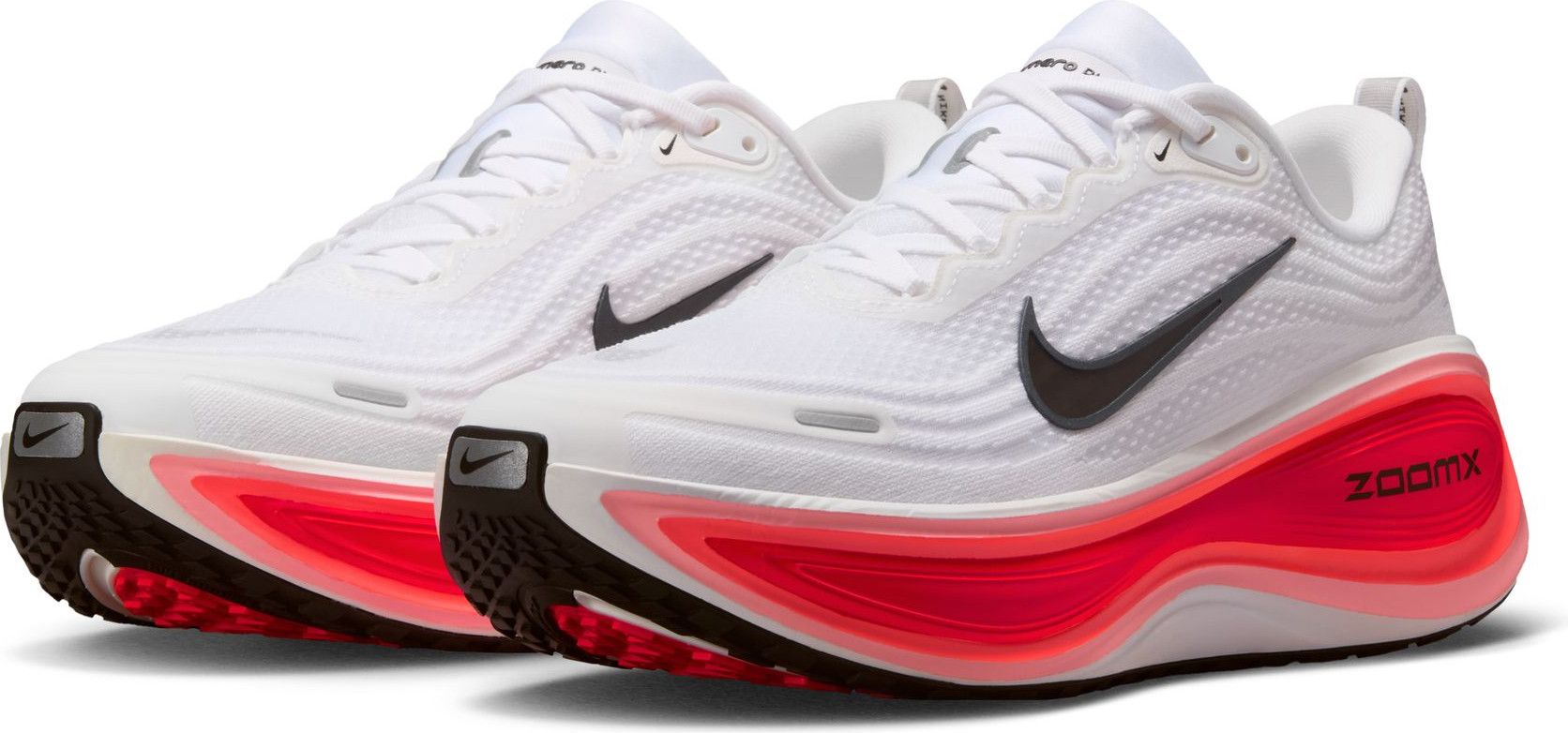 Nike Vomero Plus Mens 10 White/Red Running Shoes Nike Vomero Plus White / Bright Crimson - Aug 2025 - HV8150  main image 4