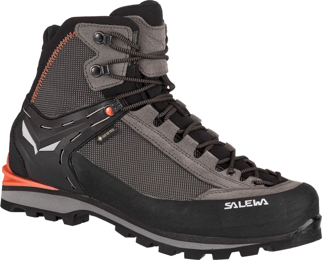 Salewa Black and Gray Hiking Boots with Ankle Support Salewa Ortles Ascent Mid GTX | Shop at GOHUNT main image 2