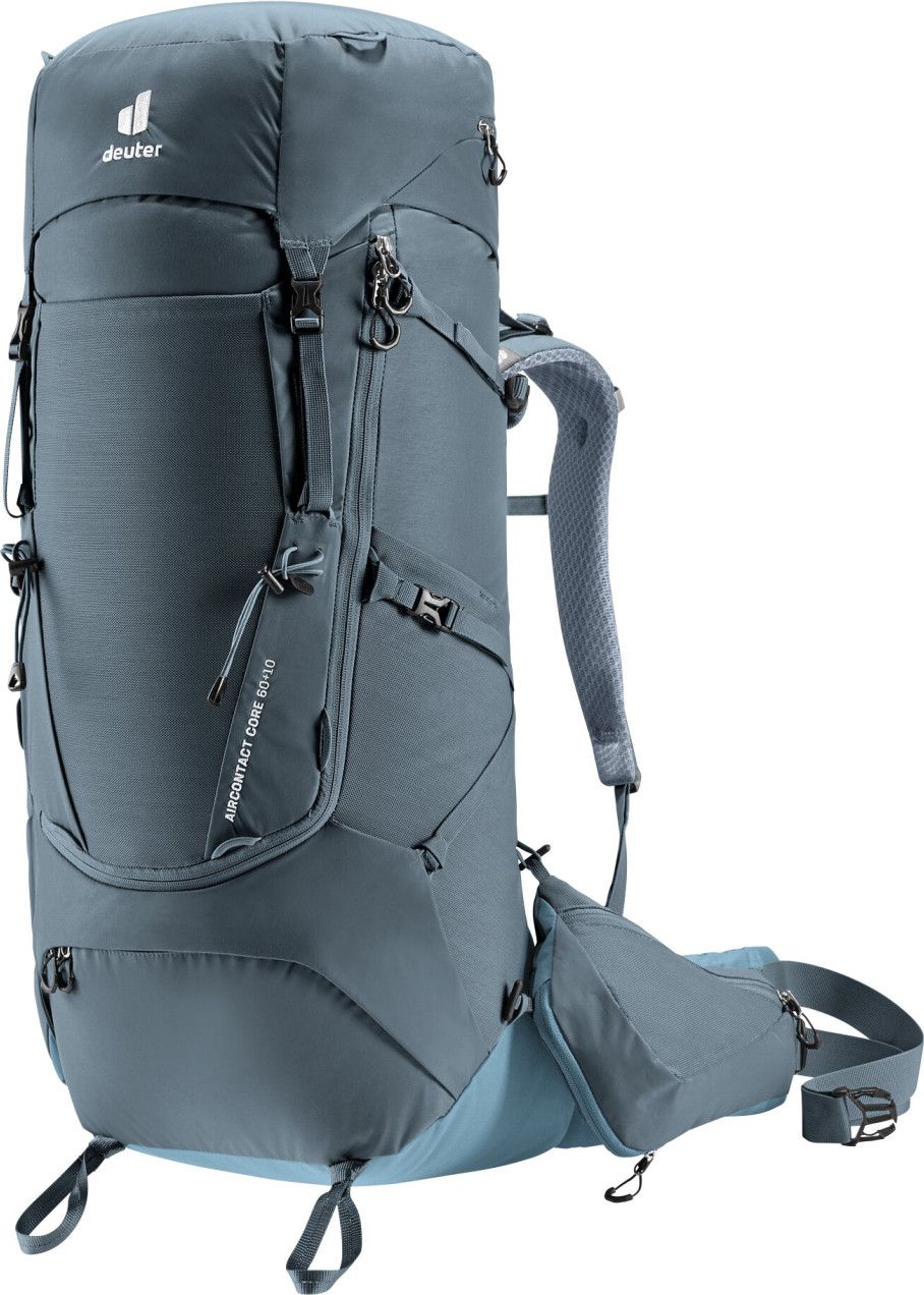 deuter aircontact 60+10 SL バックパック Deuter Aircontact Core 60+10L Grey Hiking Backpack | Alltricks.com