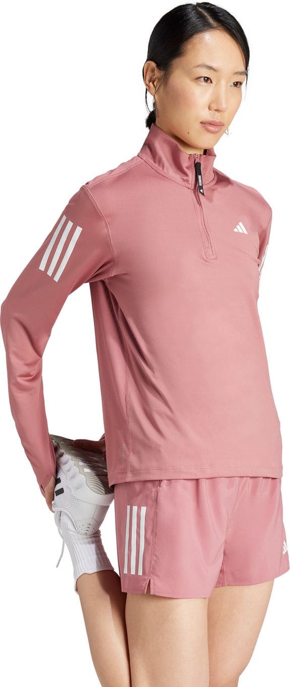 adidas Own The Run Rose Women's 1/2 zip top
