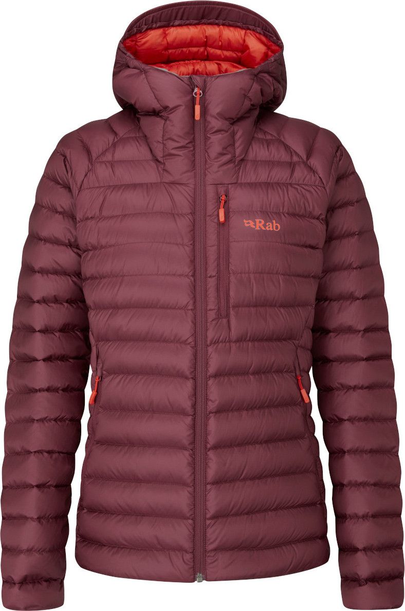 RAB Microlight Alpine Red Women's Down Jacket