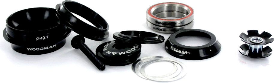 WOODMAN axis HS headset 1 1/8 gold