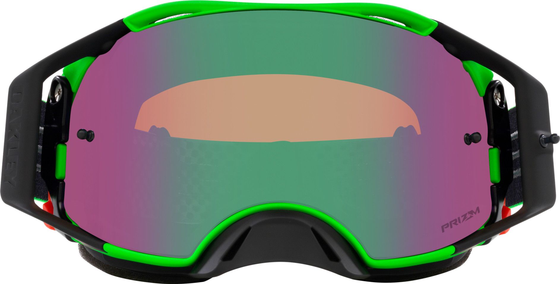 OAKLEY Airbrake XL Prizm Jade Irid　オークリー Oakley Airbrake MX Moto Green / Prizm Mx Jade Iridium Goggle / Ref