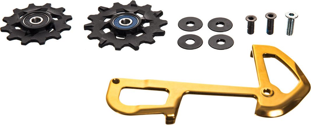 Pulegge Deragliatore SRAM XX1 Eagle 12v Oro - Kit Con Gabbia Interna E Pulegge 10-50T