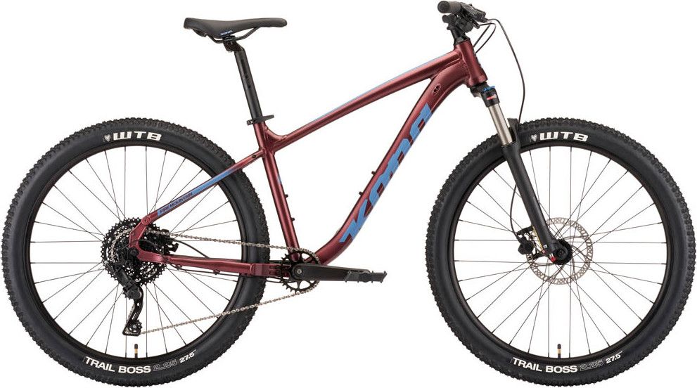 Kona Fire Mountain Hardtail MTB MircoSHIFT Advent 9S 26 27.5 Mauve 2022 Alltricks