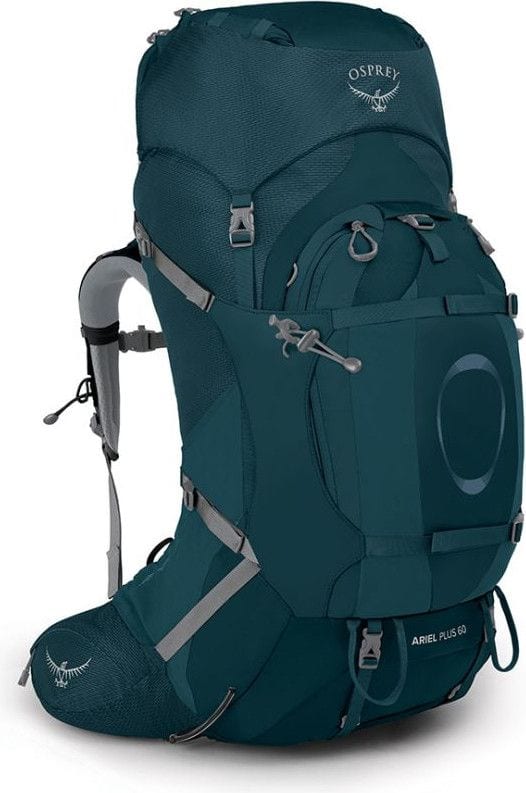 Osprey Ariel Plus 60 Women s Blue Hiking Bag Alltricks