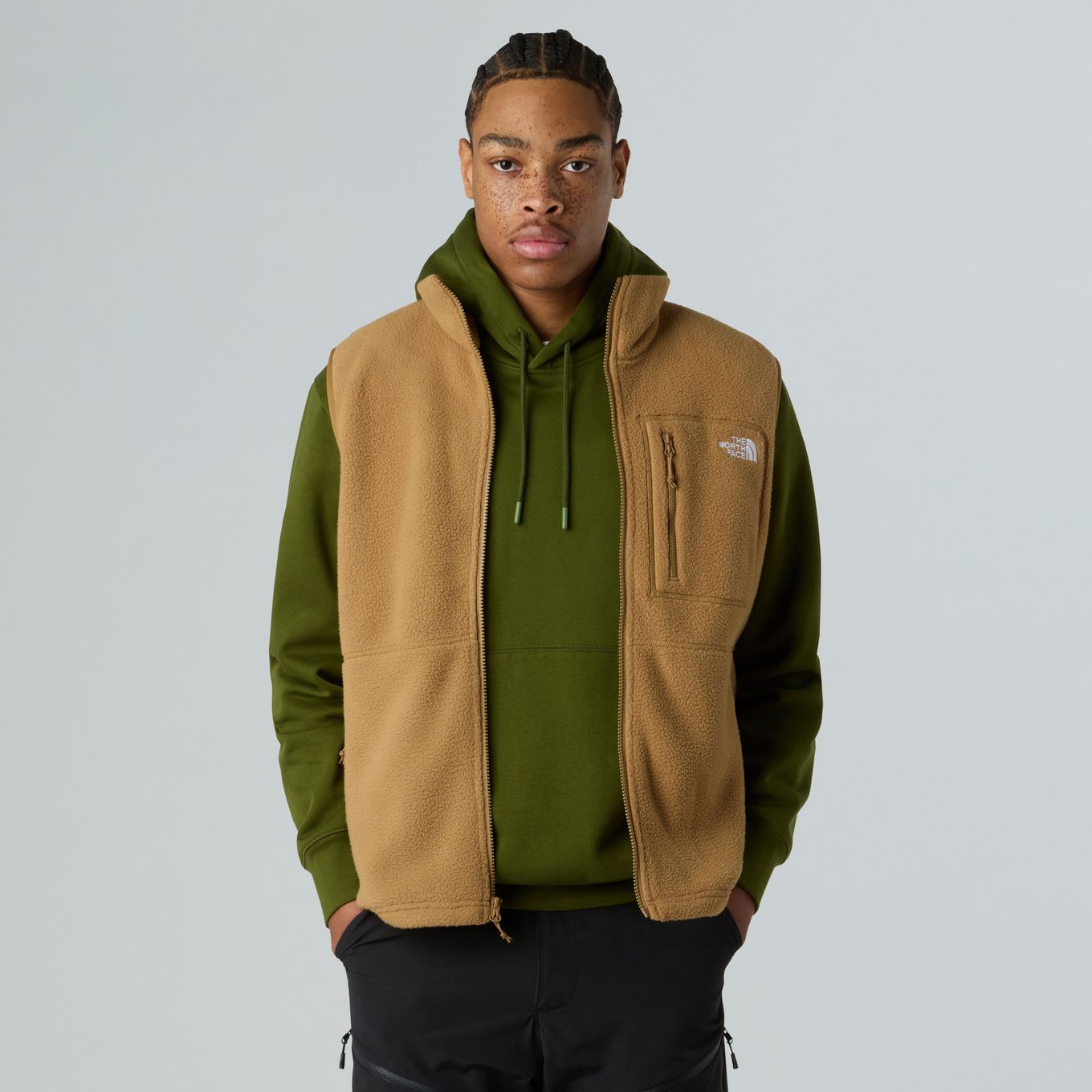 The North Face Yumiori Men's Brown Sleeveless Fleece | Alltricks.com