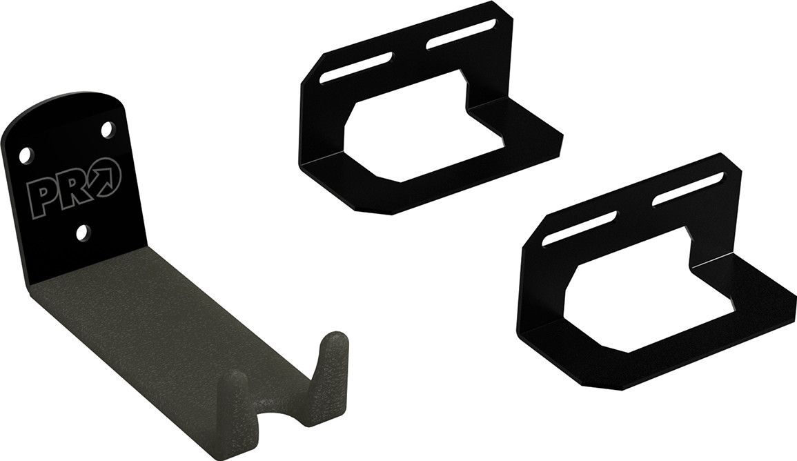Lot De 3 Porte-vélos Muraux En Métal Acier - Support Commercial Robuste