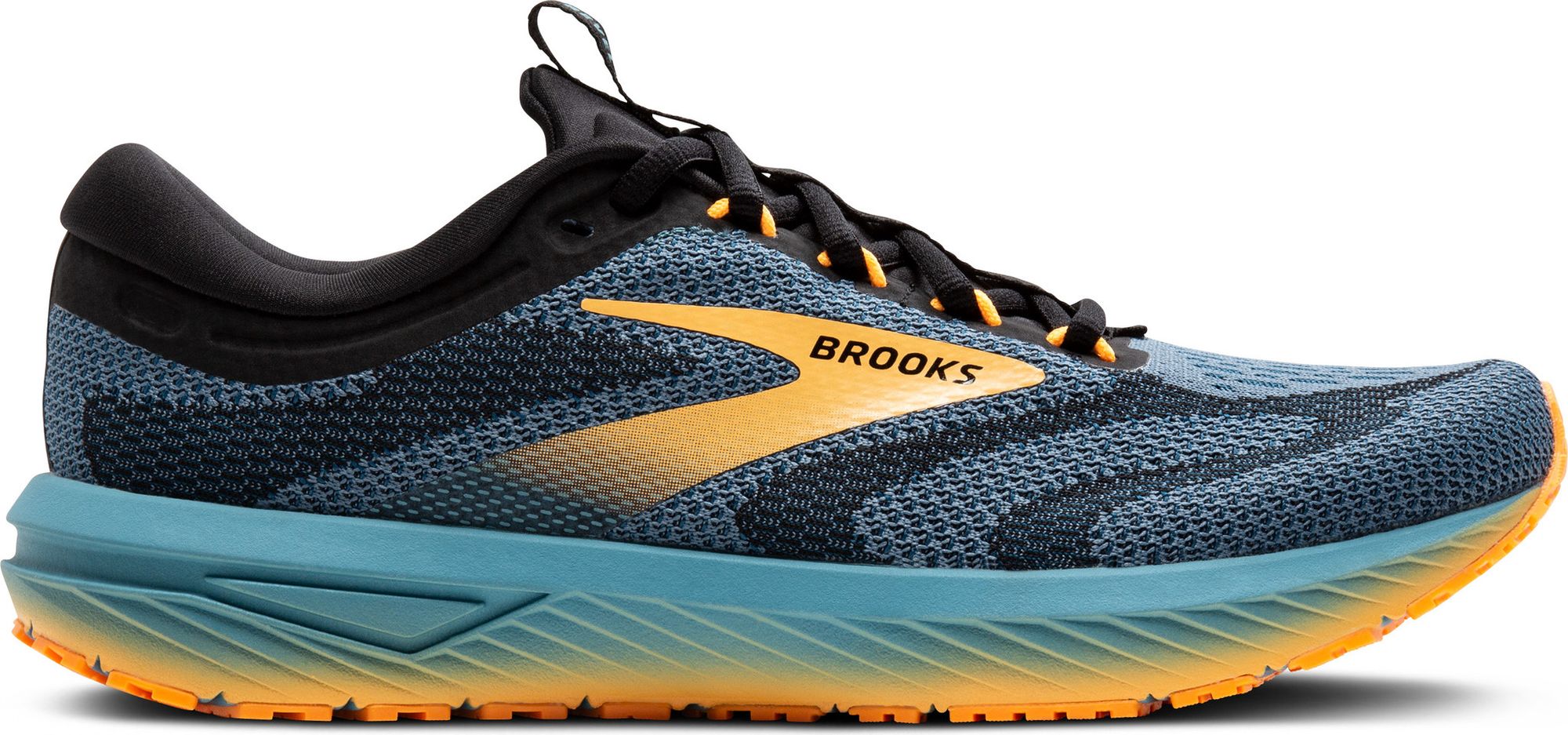Brooks Revel Running Shoes Blue/Orange Homme