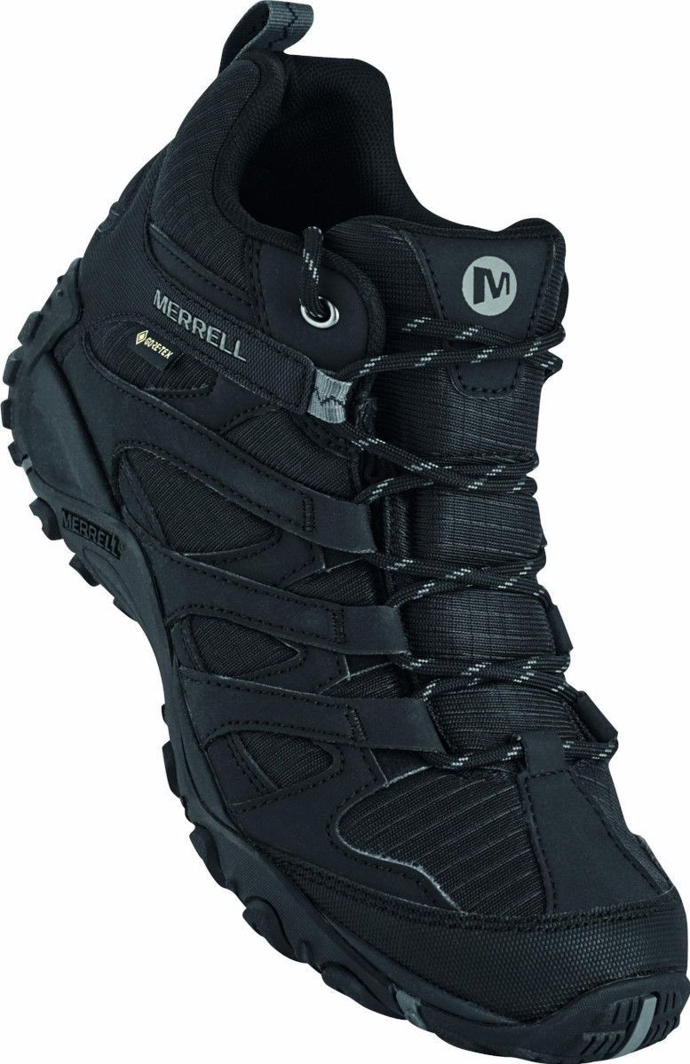 Merrell Claypool Sport Mid Gore Tex Hiking Shoe Black Alltricks