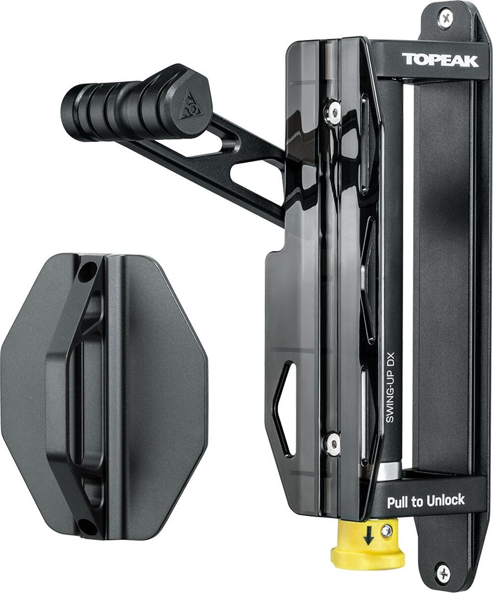 Swing up bike holder sales