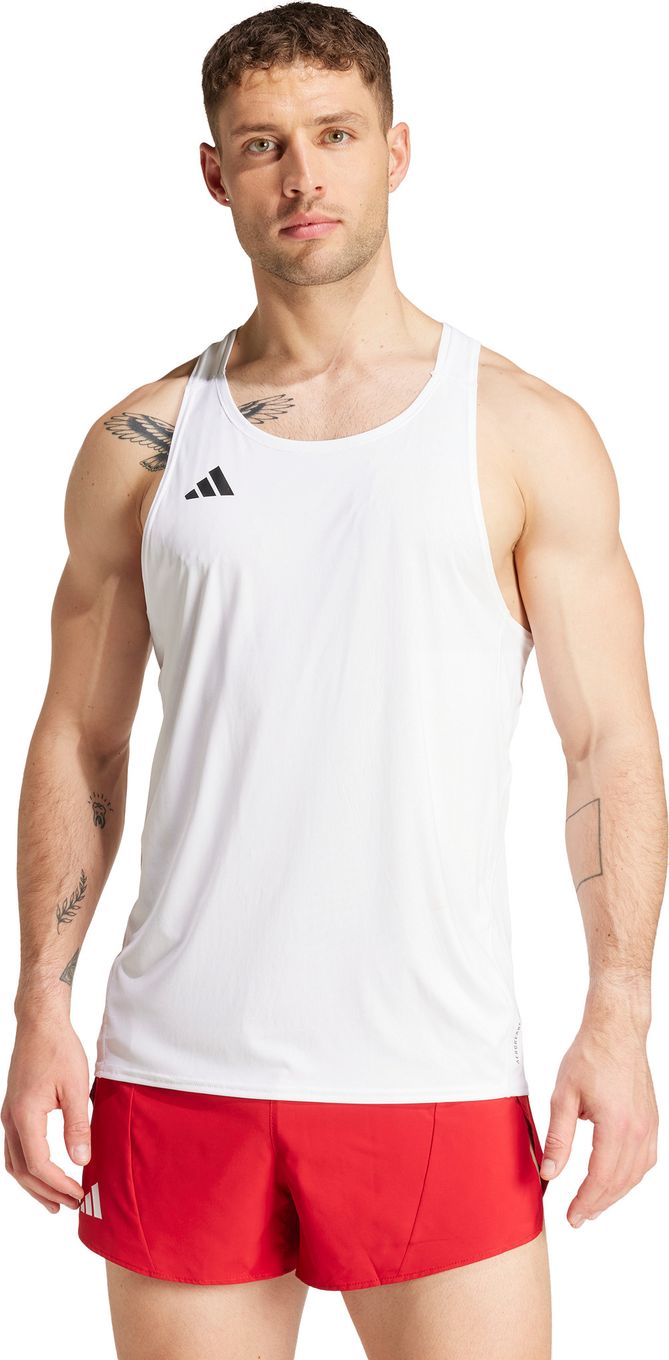 adidas Adizero Tank Top White Homme | Alltricks.com