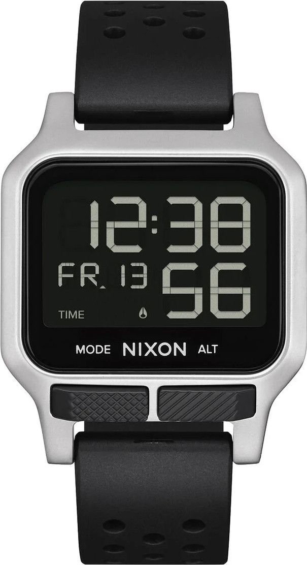 Nixon Heat Sportuhr Silber