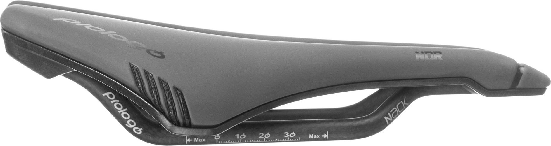 美品　prologo プロロゴ　DIMENSION NDR NACK Prologo Dimension NDR Saddle (Grey/Black) (Nack Carbon Rails