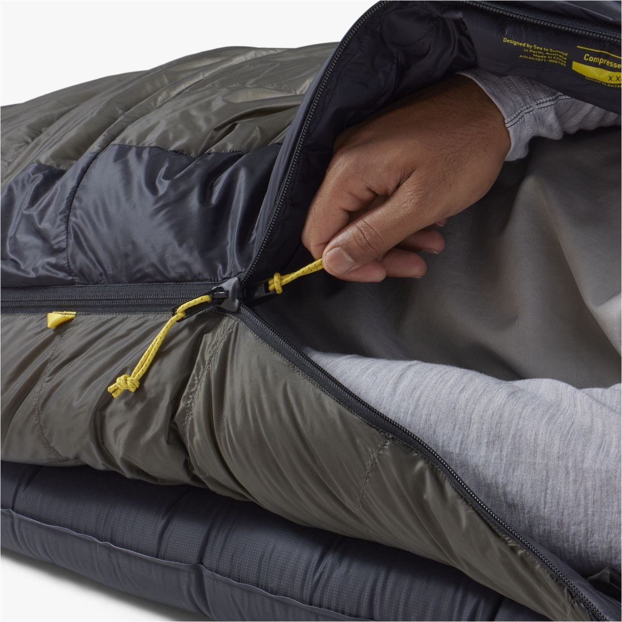 Sea To Summit Spark Pro -1C Sleeping Bag Grey/Blue