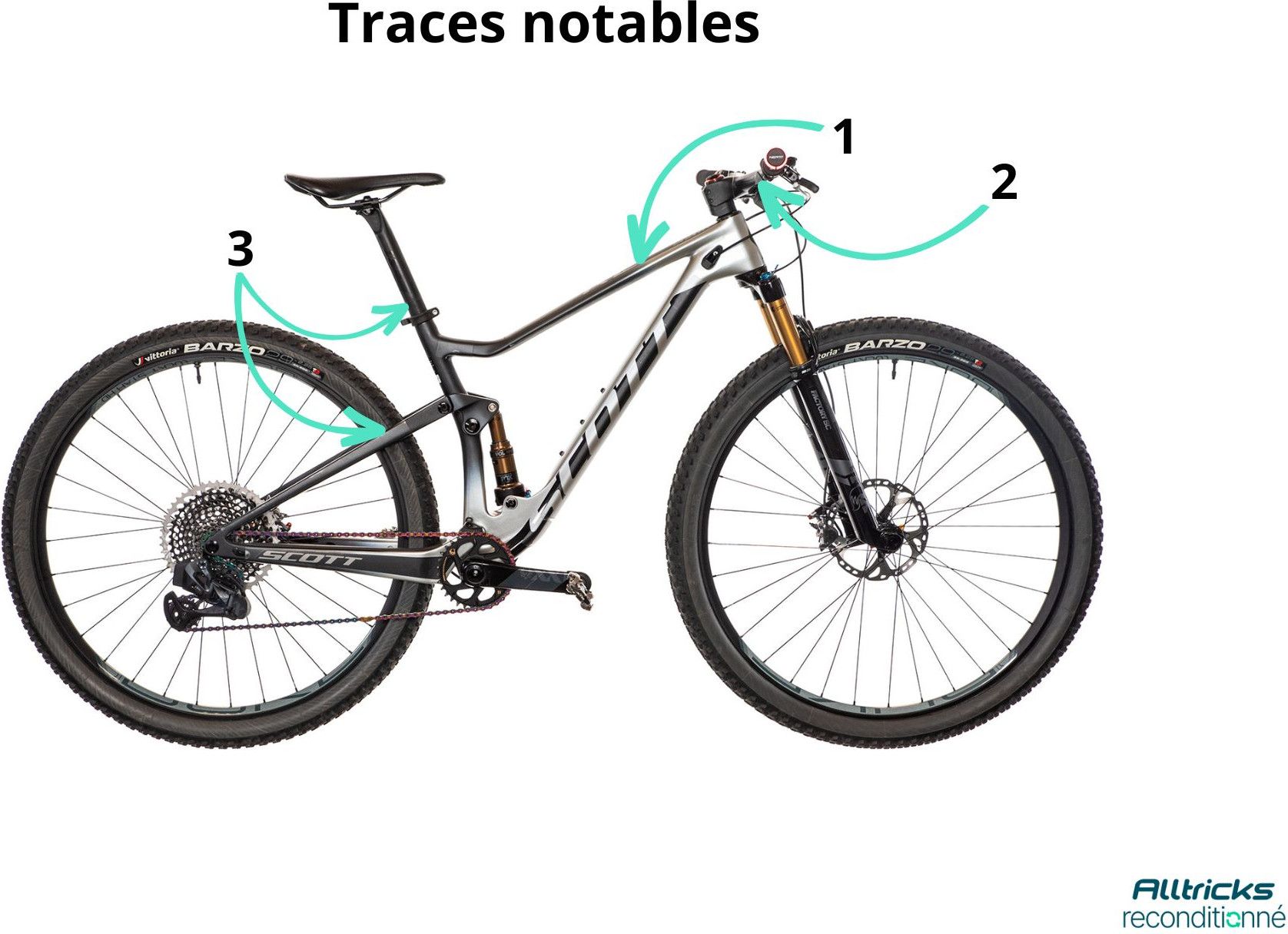 Refurbished Product - All Mountain Bike Scott Spark RC900 SL Sram