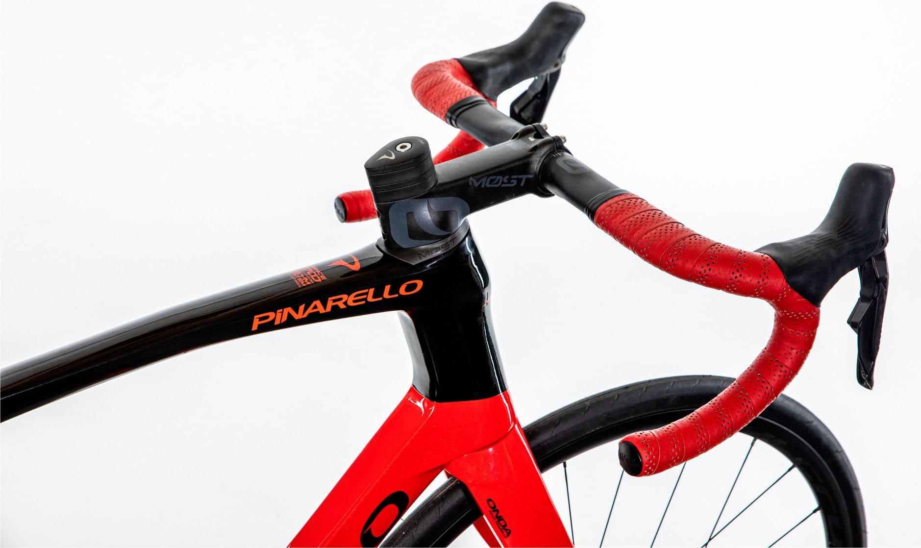 Refurbished Product Pinarello Prince T700 Shimano Ultegra DI2 12V Red Black Bright 2022 Road Bike Alltricks