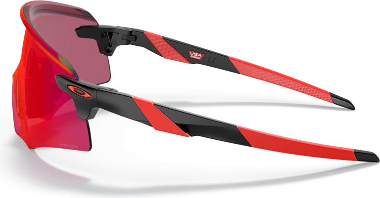 Oakley Encoder Prizm Road Glasses オークリー Oakley Encoder Sunglasses Matte Black / Red PRIZM Road OO9471-0136