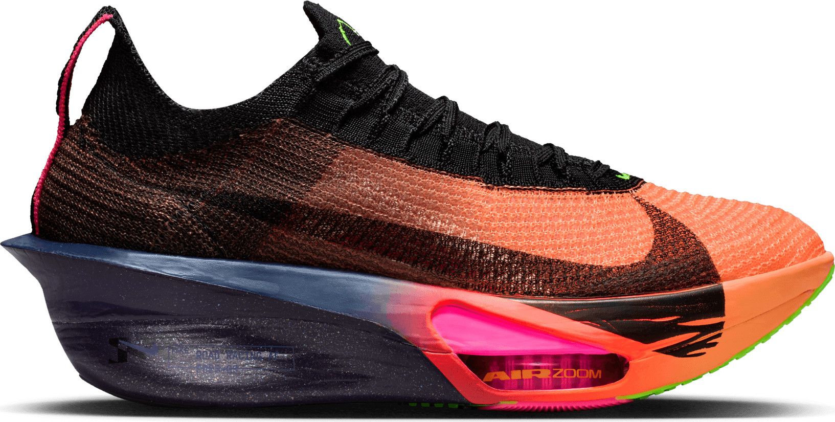 Nike Alphafly 3 Glam Women's Running Shoes in Black/Blue/Orange