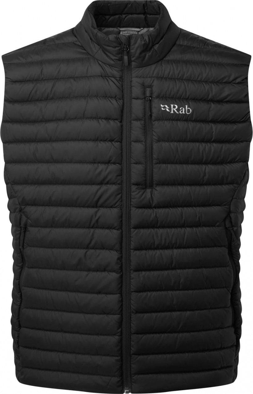 Rab Microlight Sleeveless Down Jacket Black Men Alltricks