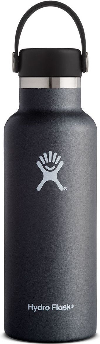 Hydro Flask 18 oz w/Standard Flex Cap Black | Alltricks.com