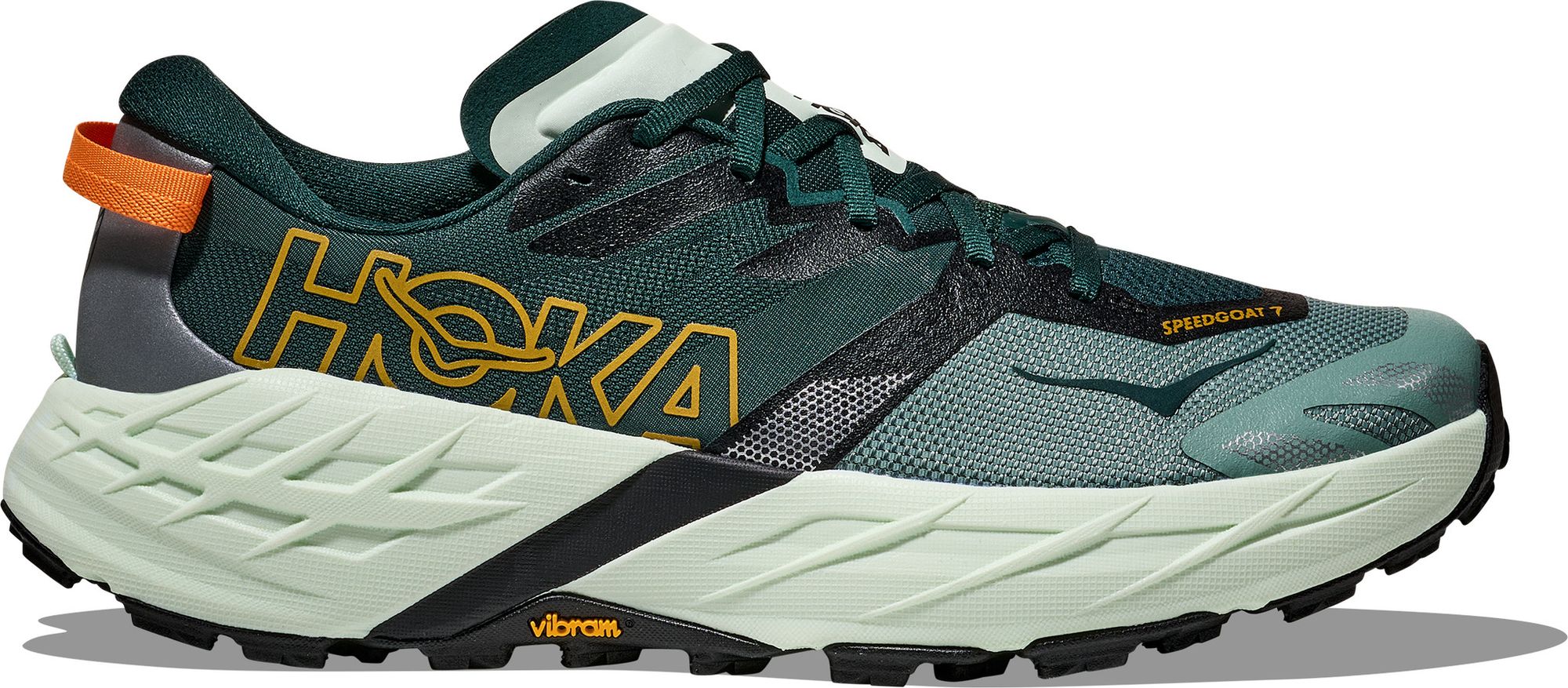 Hoka Speedgoat 7 Green Men display picture 1