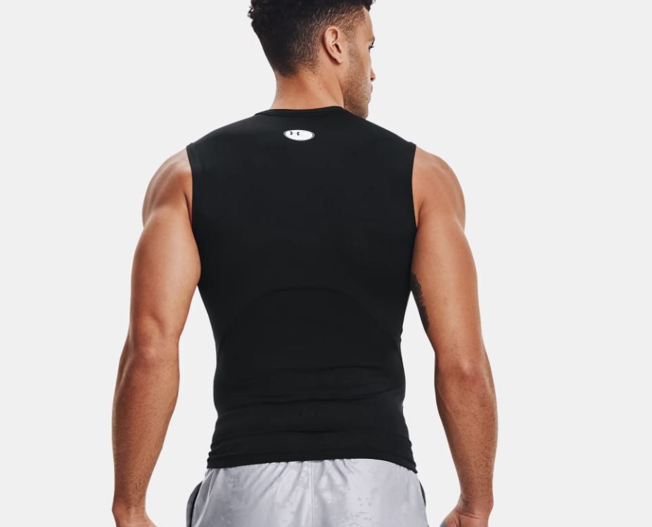 Under Armor Heatgear Armor Compression Tank Top Black Alltricks