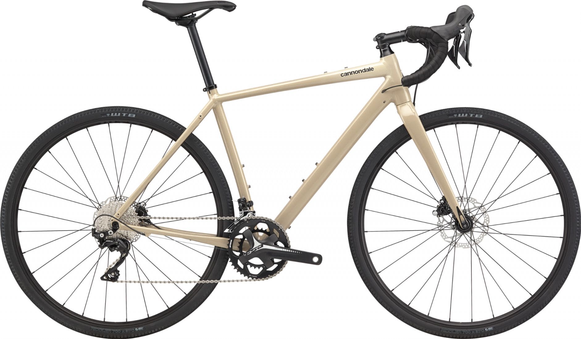 Cannondale Topstone 105 Gravel Bike Shimano 105 11S 700 mm Quicksand Beige 2020 Alltricks