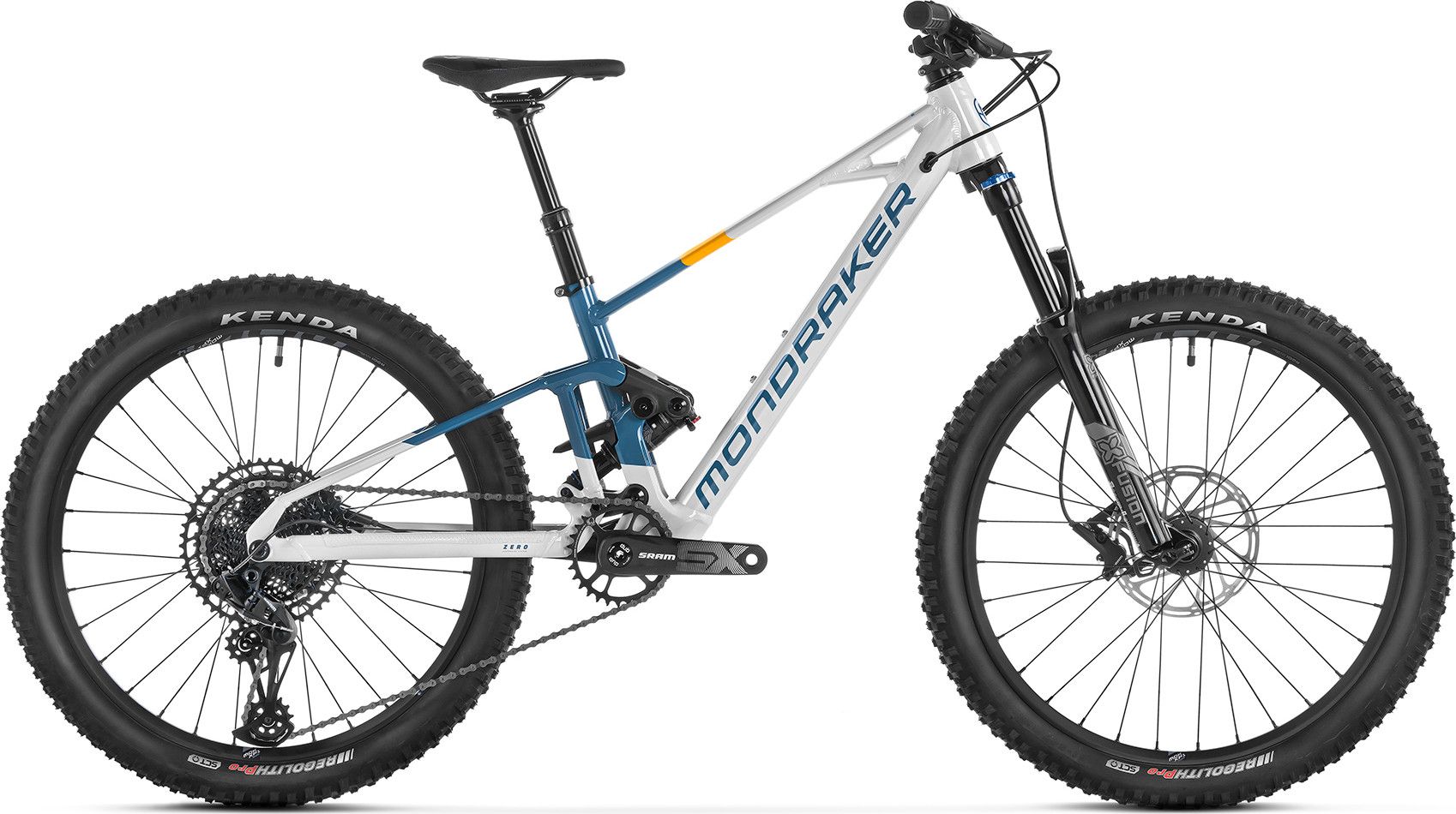 Mondraker F Trick 24 Children s Full suspension MTB Sram SX 12V 24 Grey Blue 2024 Alltricks