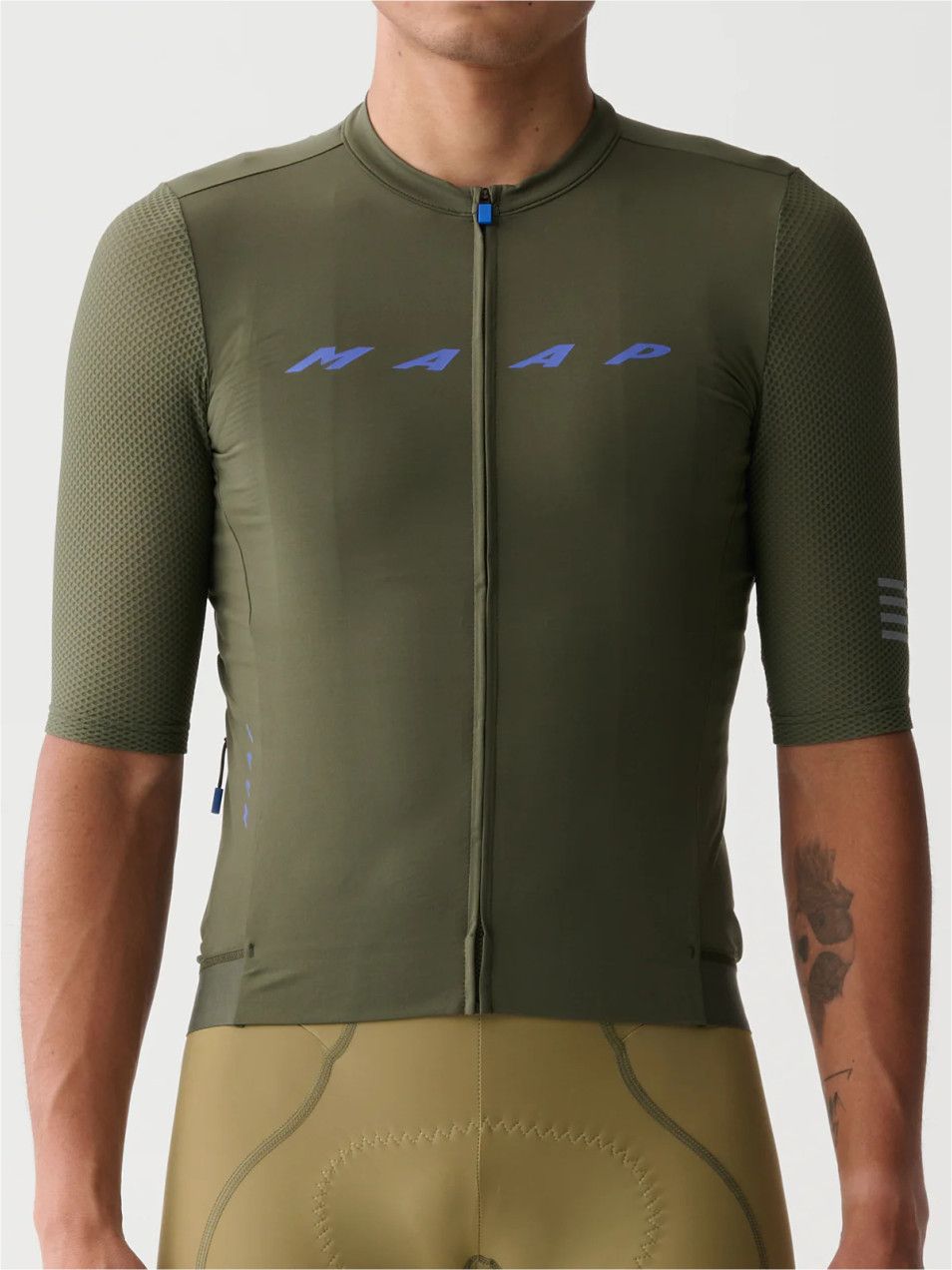Maap Evade Pro Base Short Sleeve Jersey Dark Green - Main Image