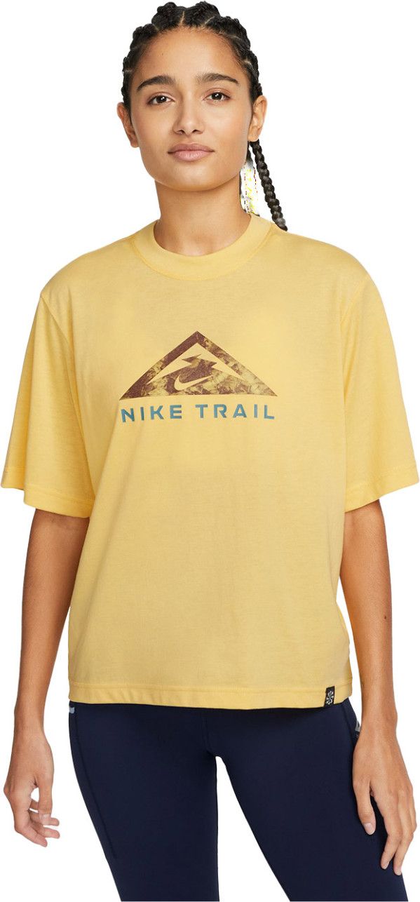 Nike Dri-Fit Trail T-Shirt Women's Yellow