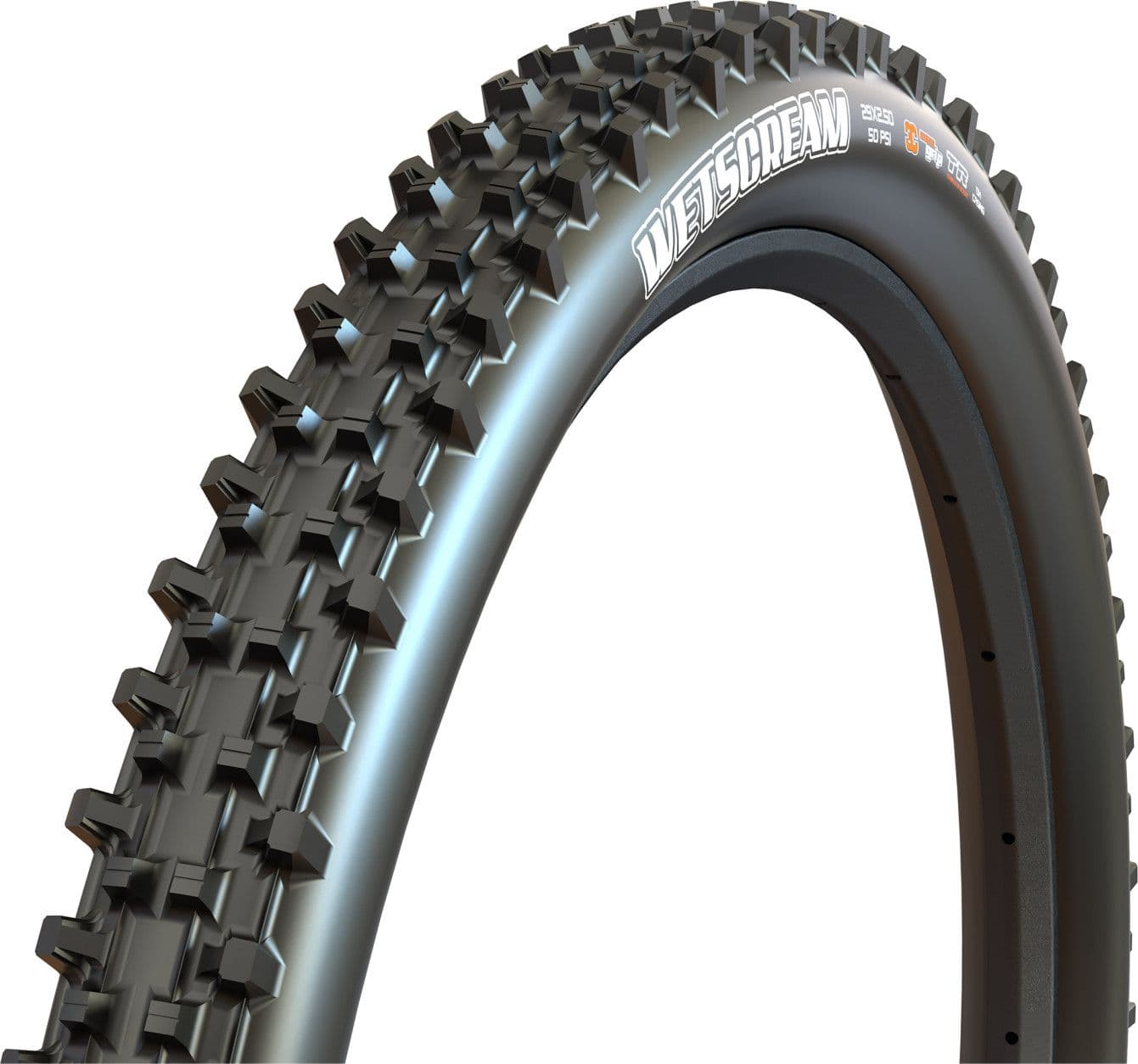 Maxxis WetScream 27.5 Tubeless Ready 3C Maxxgrip DH Casing MTB tire