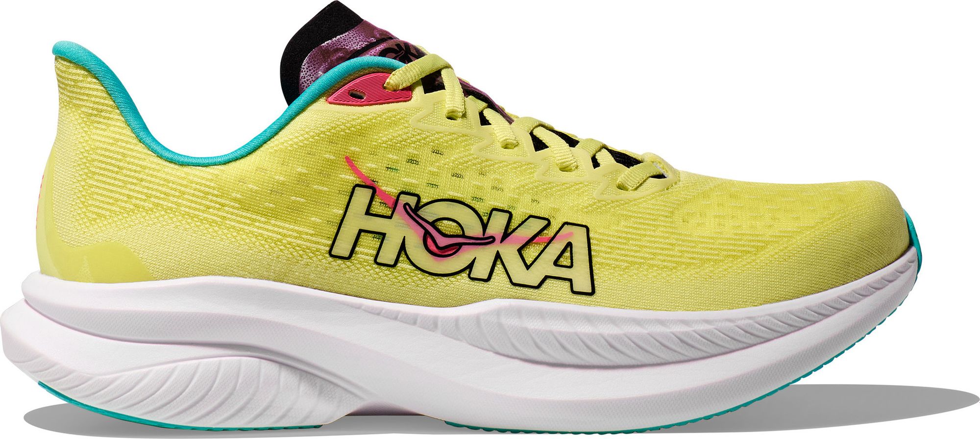 Running Shoes Hoka Mach 6 Yellow Homme | Alltricks.com
