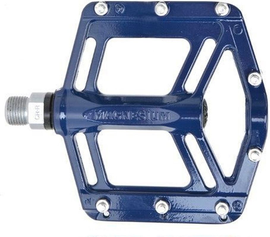 Pair of Wellgo MG-6AL Blue Pedals