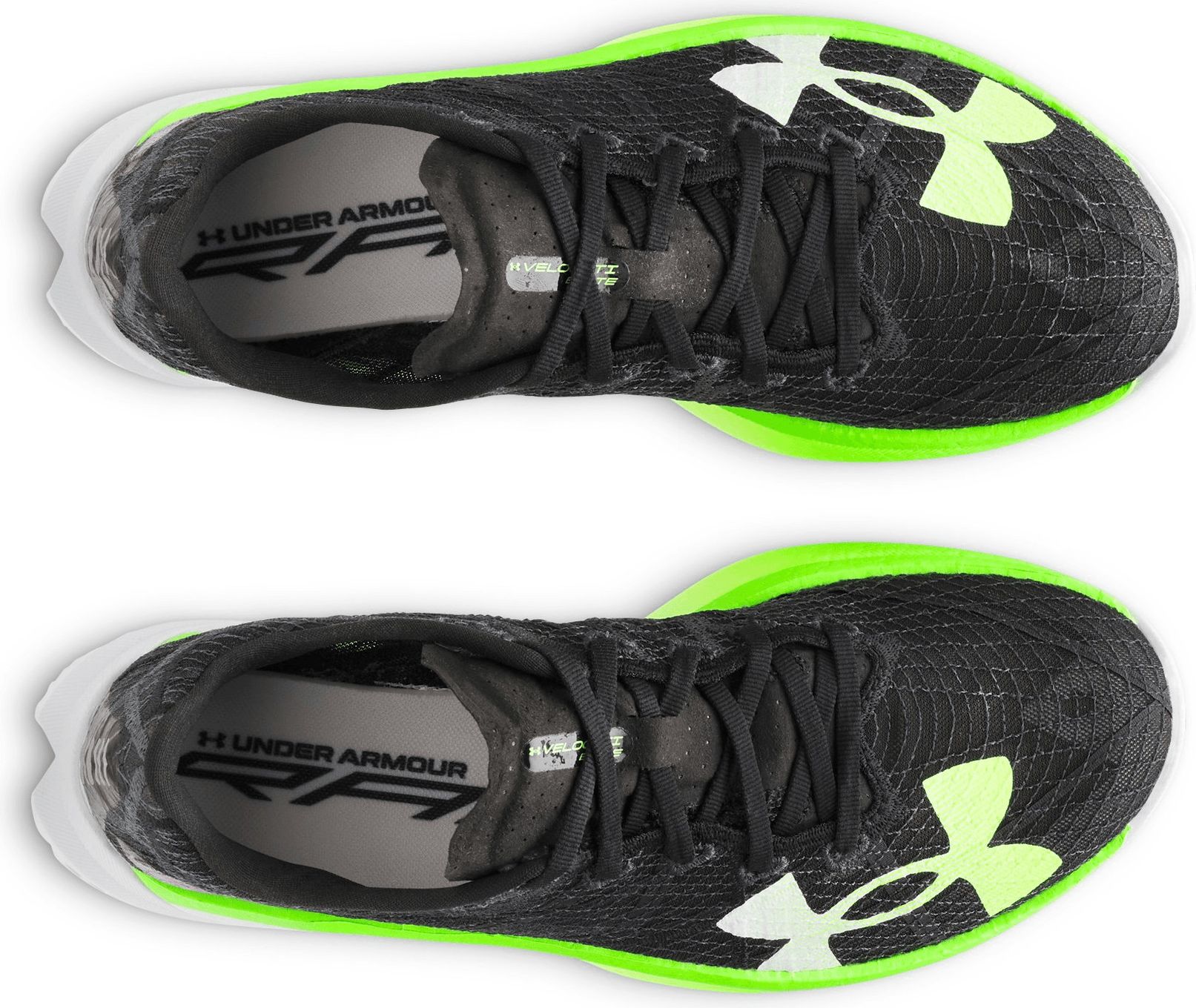 Under Armour Flow Velociti Elite 2 Mens 11 Black Green Running Shoes 3027205-005 Flow Velociti Elite 2 Competition Running Shoe-Black  main image 2