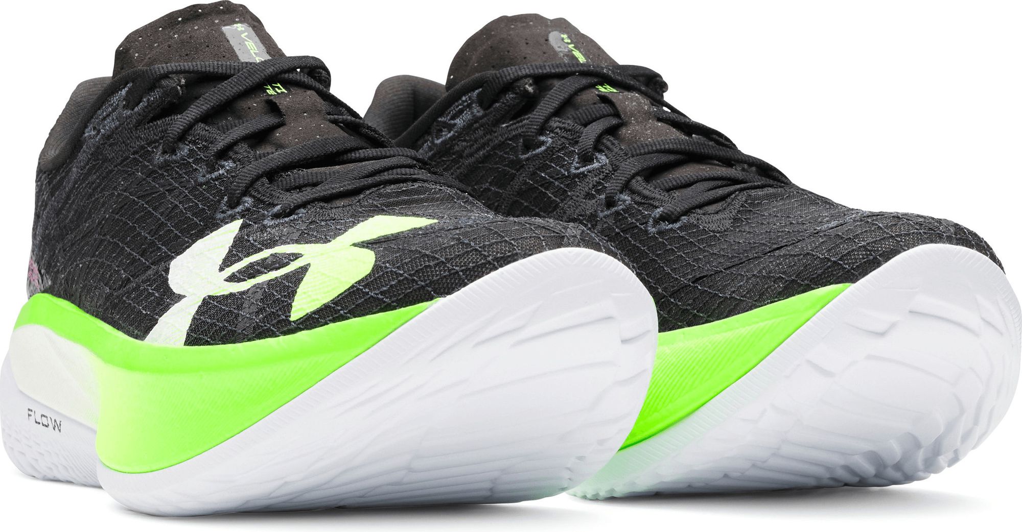 Under Armour Velociti Elite 2 Running Shoes Black/Green 
