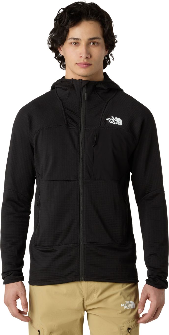 The North Face Stormgap Power Grid Hoodie Polar Fleece Black Man