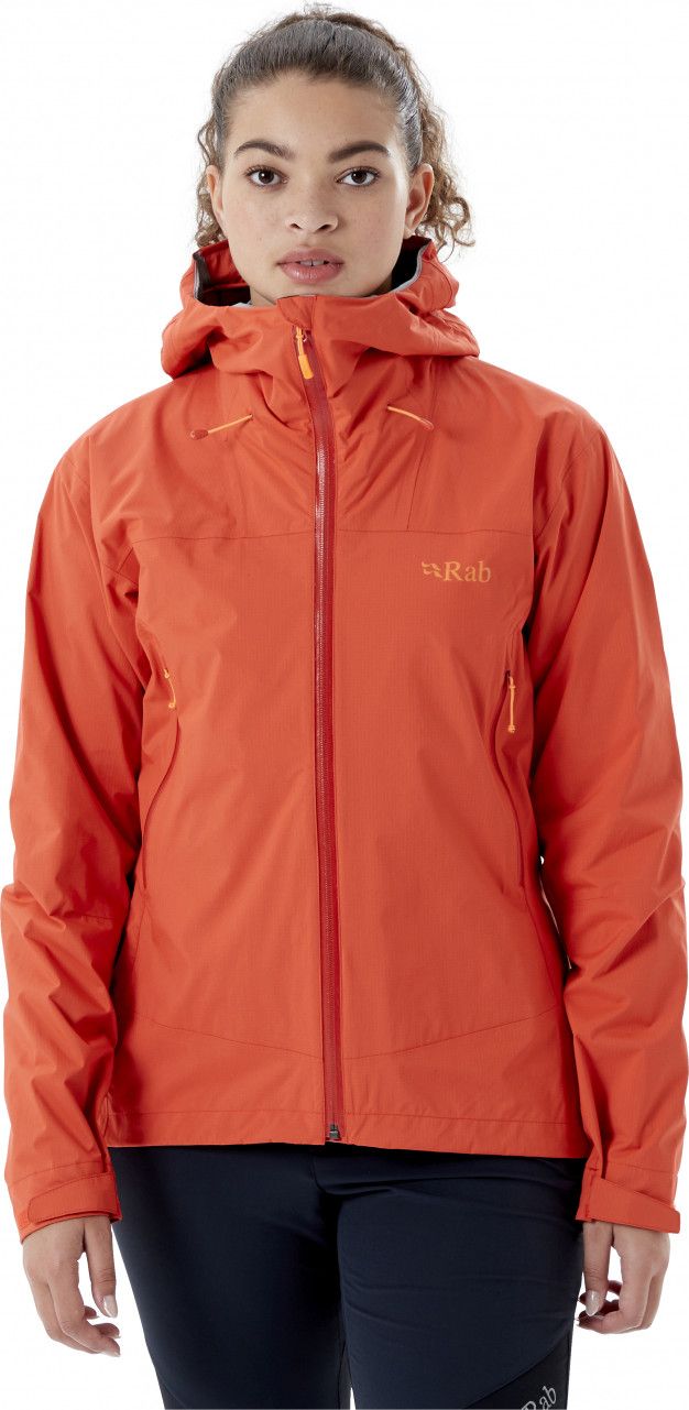 RAB Downpour Plus 2.0 Waterproof Jacket Orange Women Alltricks